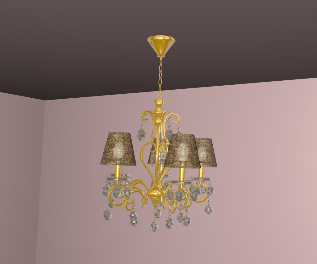 Crystal chandelier preview image 1